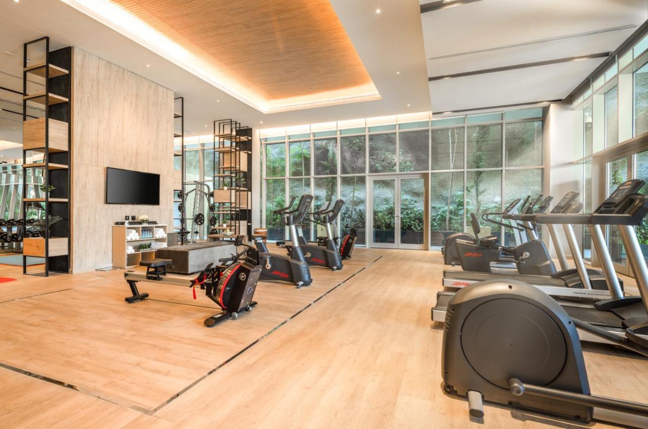 Апарт отель Citadines Абха Экстерьер фото The gym at the hotel